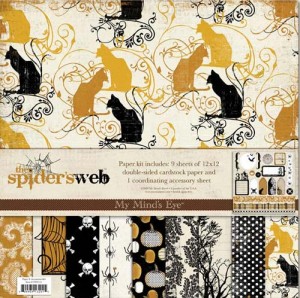 Quixotic Paperie - My Mind's Eye - The Spider's Web 12x12 Paper Pack Quixotic Paperie - My Mind's Eye - The Spider's Web 12x12 Paper Pack