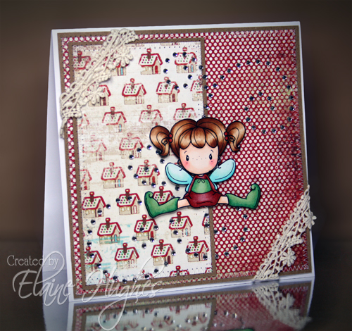Quixotic Challenge #7: Lace - Christmas Heidi Quixotic Challenge #7: Lace - Christmas Heidi
