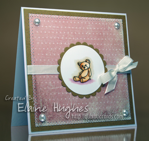 Kraftin' Kimmie Stamps - Goldilocks' Bear available at www.quixoticpaperie.co.uk Kraftin' Kimmie Stamps - Goldilocks' Bear available at www.quixoticpaperie.co.uk