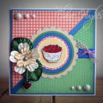 Magnolia - Strawberries - www.quixoticcards.com