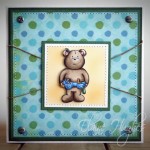 Elzybells - DIY Teddy - www.quixoticcards.com