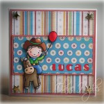 Pink Cat Studios - Cowboy Ethan - www.quixoticcards.com