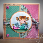 CC Designs - Heidi Among Flowers - www.quixoticcards.com