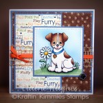 Kraftin' Kimmie Stamps - Daisy - available at www.quixoticpaperie.co.uk