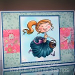 Kraftin' Kimmie Stamps - Yvette - available at www.quixoticpaperie.co.uk