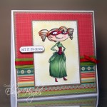 Kraftin' Kimmie Stamps - Lavinia - available at www.quixoticpaperie.co.uk