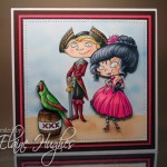Kraftin' Kimmie Stamps - Pirates - available at www.quixoticpaperie.co.uk