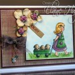 Kraftin' Kimmie Stamps - Happiness Is - available at www.quixoticpaperie.co.uk