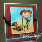 Kraftin' Kimmie Stamps - Cutthroat Lizzie - available at www.quixoticpaperie.co.uk