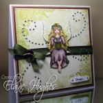 Kraftin' Kimmie Stamps - Tree Fairy - available at www.quixoticpaperie.co.uk