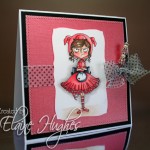 Kraftin' Kimmie Stamps - Angry Ballerina - available at www.quixoticpaperie.co.uk