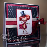 Kraftin' Kimmie Stamps - Monique - available at www.quixoticpaperie.co.uk