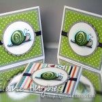 Paper Makeup Stamps - Ashlie's Solo Snail - available at www.quixoticpaperie.co.uk
