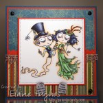 Kraftin' Kimmie Stamps - Hattie & Horace - available at www.quixoticpaperie.co.uk