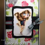 Kraftin' Kimmie Stamps - Raychel - available at www.quixoticpaperie.co.uk