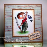 Kraftin' Kimmie Stamps - Curtis - available at www.quixoticpaperie.co.uk