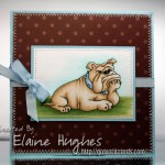 Kraftin' Kimmie Stamps - Buster Bulldog - available at www.quixoticpaperie.co.uk