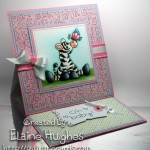 Kraftin' Kimmie Stamps - Stripes Zebra - available at www.quixoticpaperie.co.uk