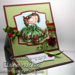 Kraftin' Kimmie Stamps - Abigail Apple - available at www.quixoticpaperie.co.uk