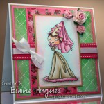 Kraftin' Kimmie Stamps - Princess Petunia - available at www.quixoticpaperie.co.uk