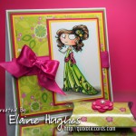 Kraftin' Kimmie Stamps - Lily Lemon - available at www.quixoticpaperie.co.uk