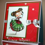 Kraftin' Kimmie Stamps - Stella Strawberry - available at www.quixoticpaperie.co.uk