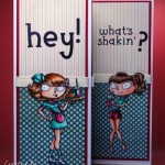 Kraftin' Kimmie Stamps - Judy & Fanny - available at www.quixoticpaperie.co.uk