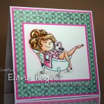Kraftin' Kimmie Stamps - Brigitte - available at www.quixoticpaperie.co.uk