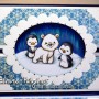 Some Odd Girl - Winter Friends - www.quixoticcards.com